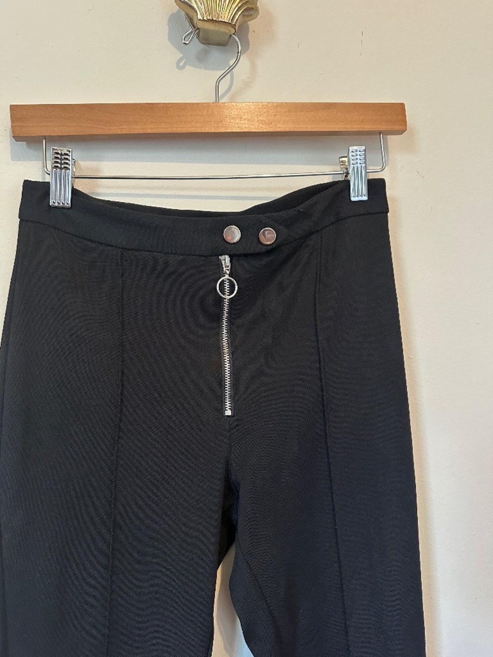 Bershka Black Trouser
